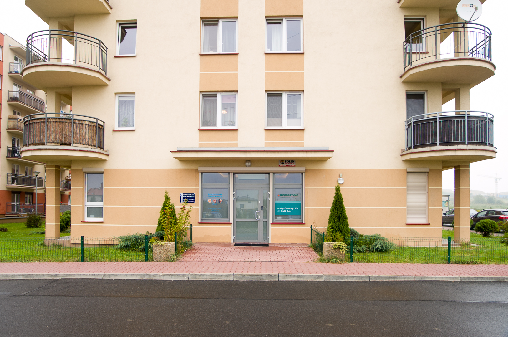 Budynek CM Femmemedica od frontu