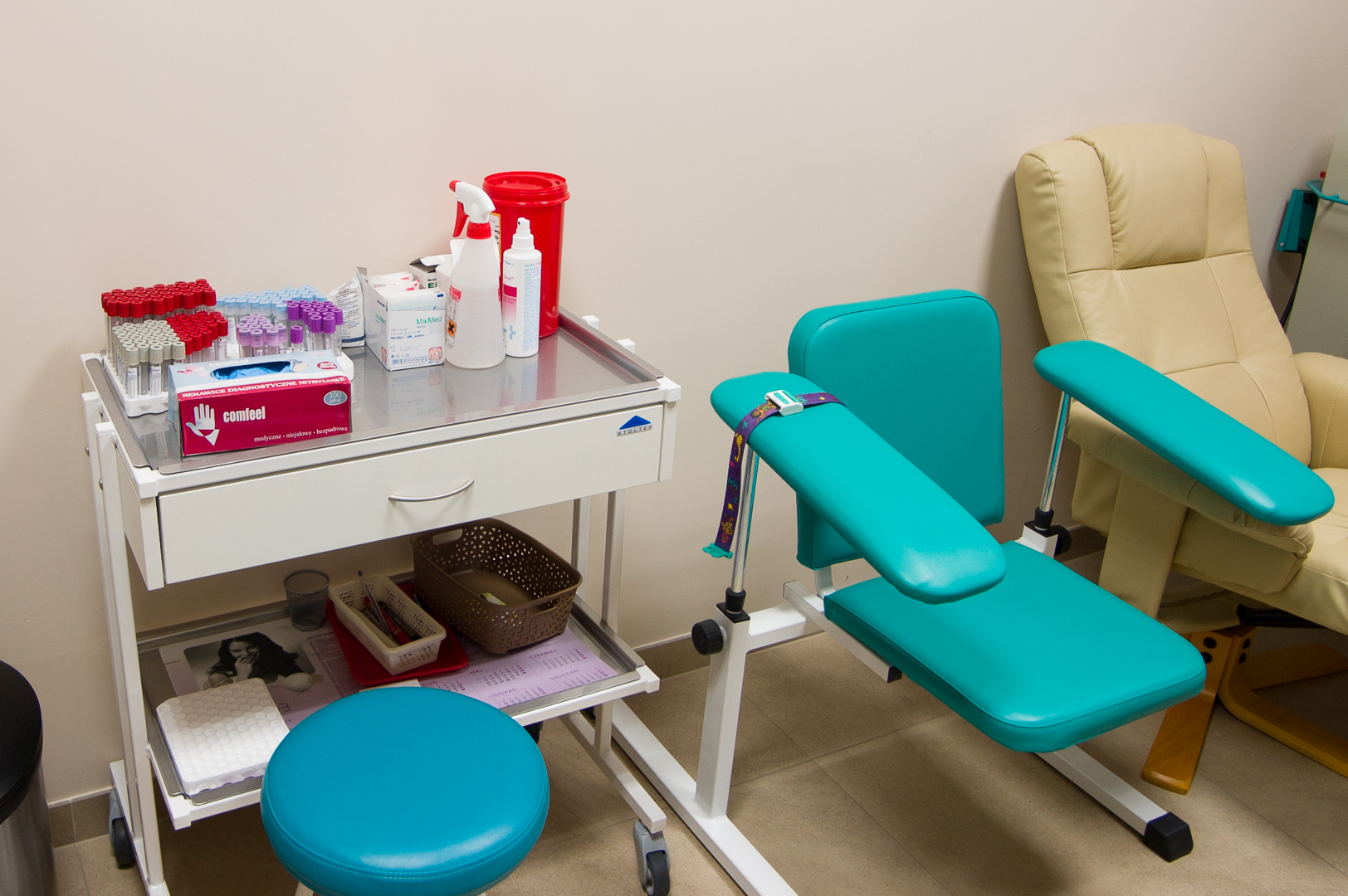 Punkt pobrań w CM Femmemedica