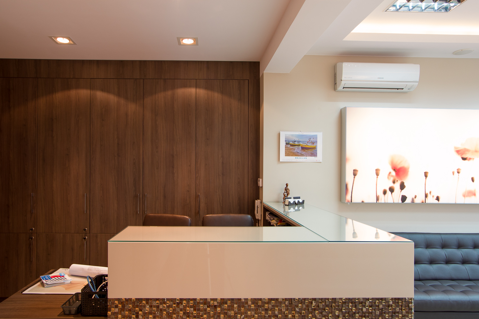 Stanowisko rejestracji w CM Femmemedica